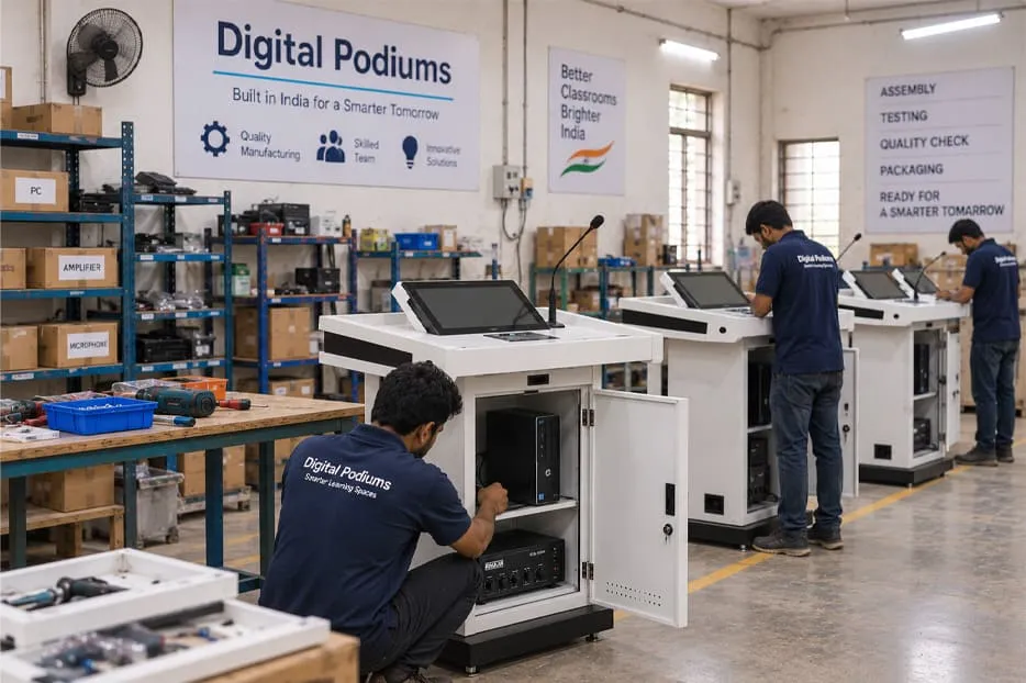 digital podium manufacturer